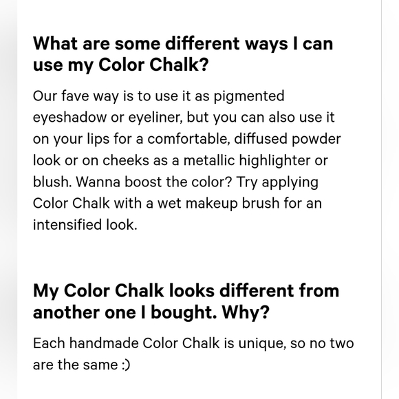 Skip It | Color Chalk | Multi-Use Eyeshadow Stick | Milk Makeup | Brand New - Picture 15 of 16